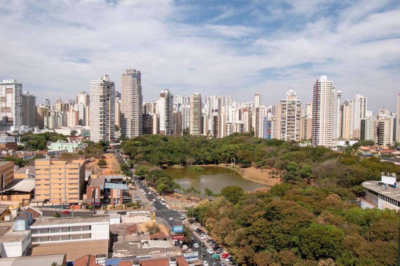 Apartamento De 1 Quarto Com Vista Para O Parque Vaca Brava E Com Jacuzzi No Setor Bueno - El1802 Goiania Luaran gambar